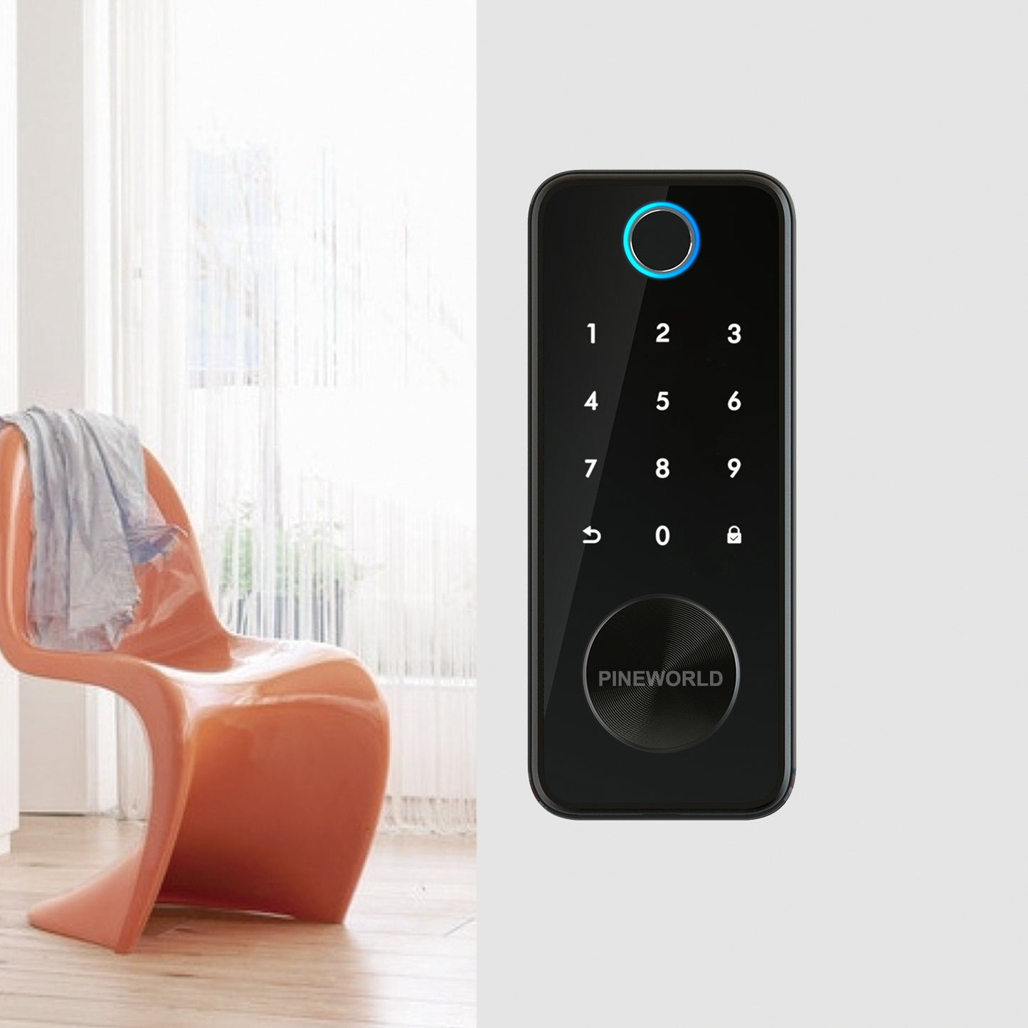PINEWORLD Security Smart Lock Q106