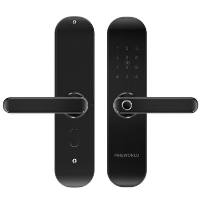 PINEWORLD Security Smart Lock E202, Fingerprint Keyless Entry Door Lock